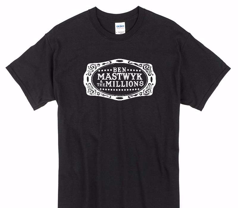 Custom Gildan 100% Cotton Black T-Shirt