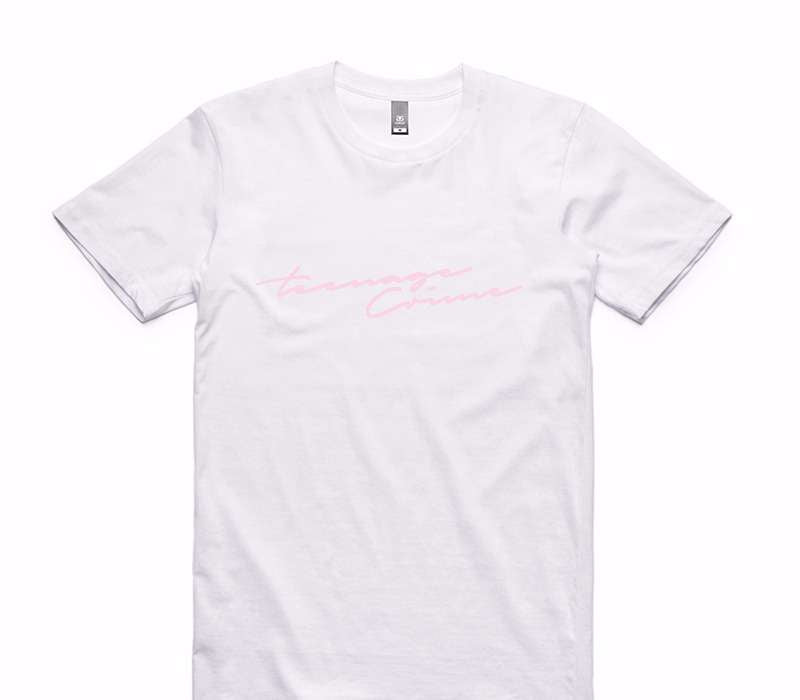 Custom AS Colour 100% Cotton White T-Shirt