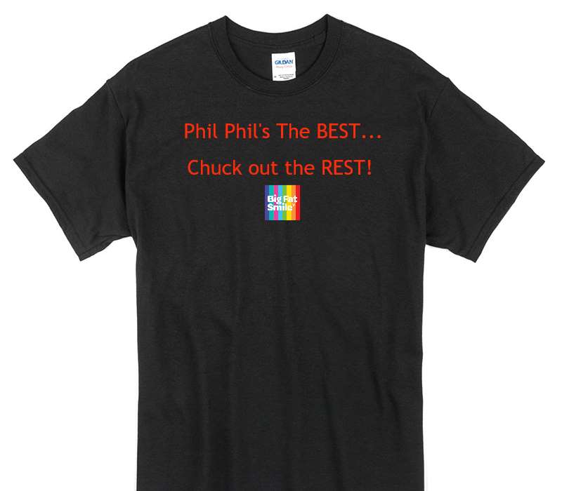 Custom Gildan 100% Cotton Black T-Shirt