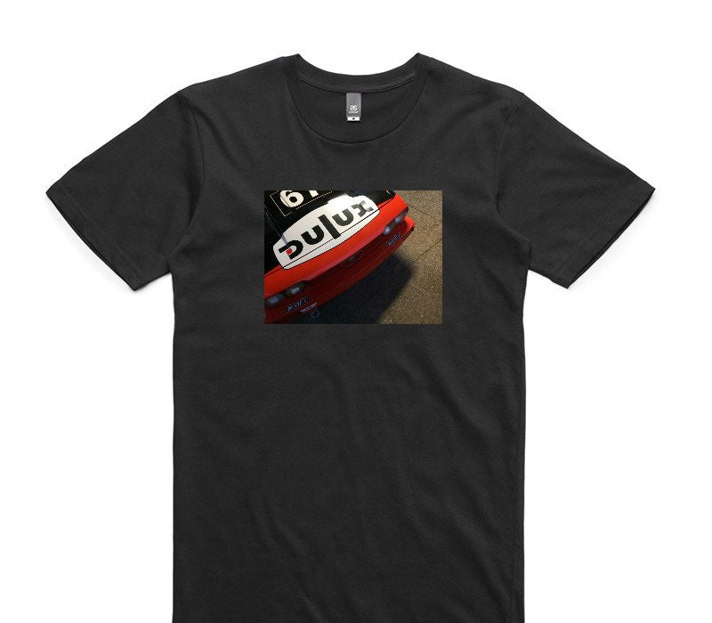 Custom AS Colour 100% Cotton Black T-Shirt