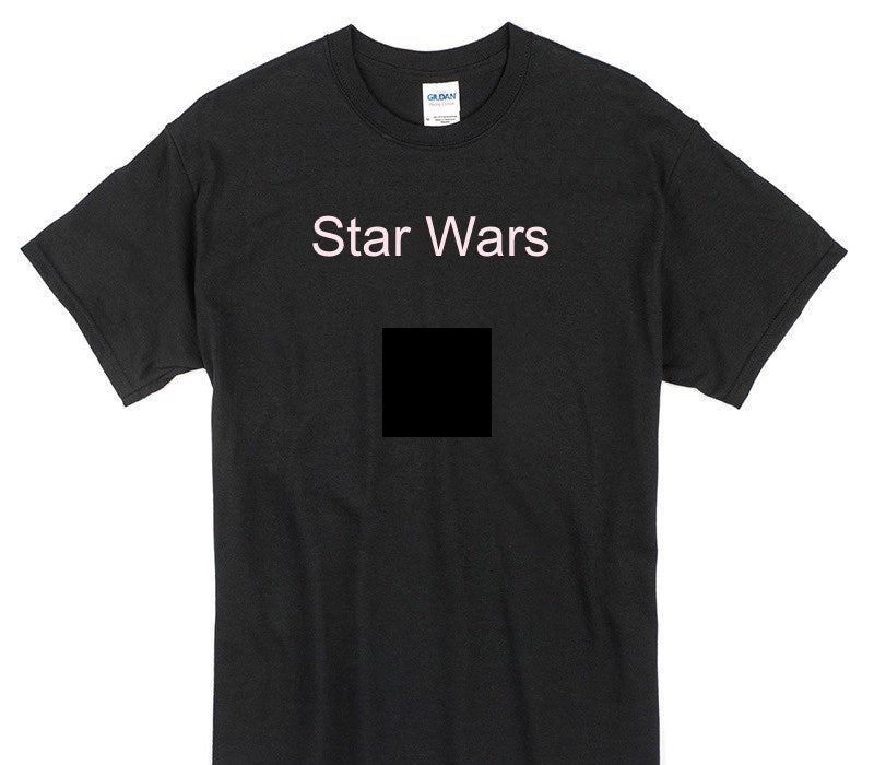 Custom Gildan 100% Cotton Black T-Shirt
