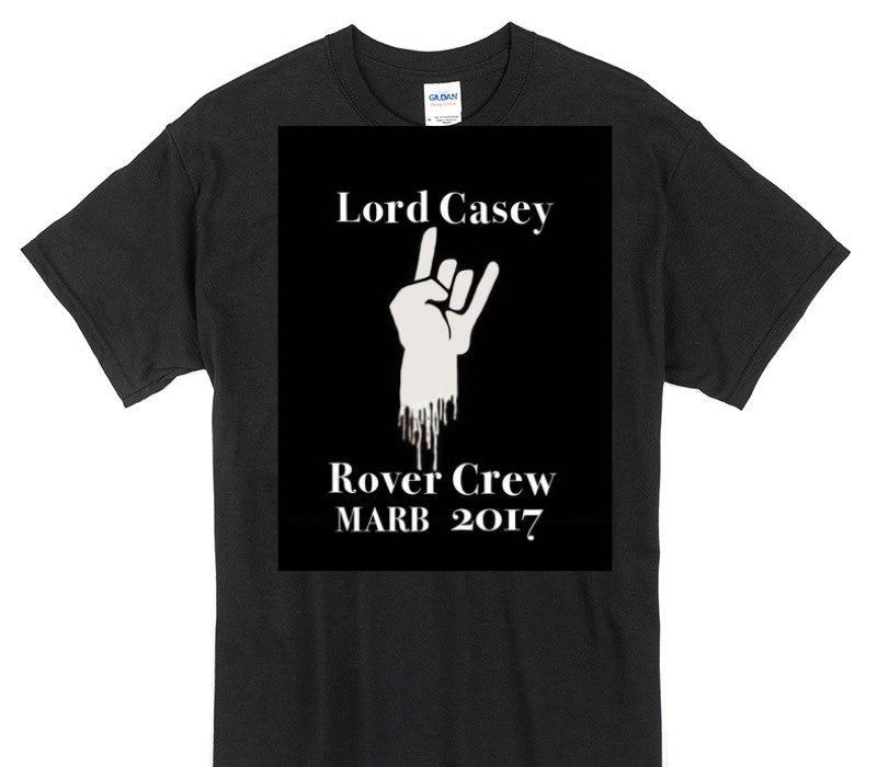 Custom Gildan 100% Cotton Black T-Shirt