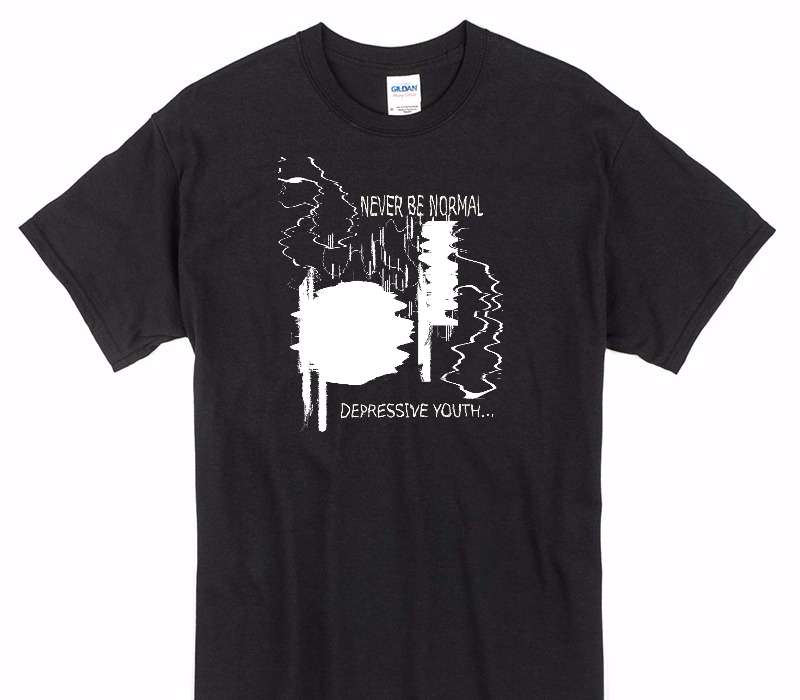 Custom Gildan 100% Cotton Black T-Shirt
