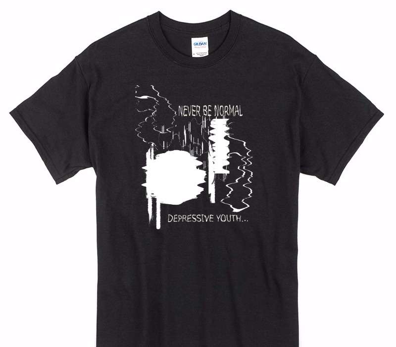 Custom Gildan 100% Cotton Black T-Shirt