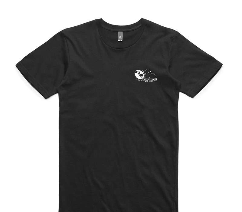 Custom AS Colour 100% Cotton Black T-Shirt