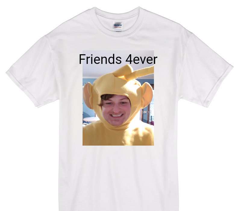 Custom Gildan 100% Cotton White T-Shirt