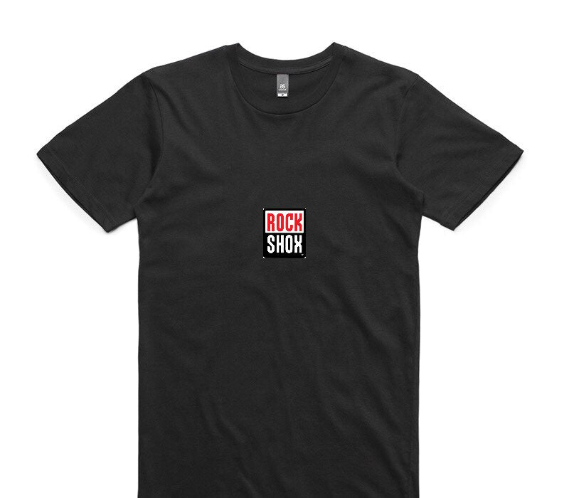 Custom AS Colour 100% Cotton Black T-Shirt