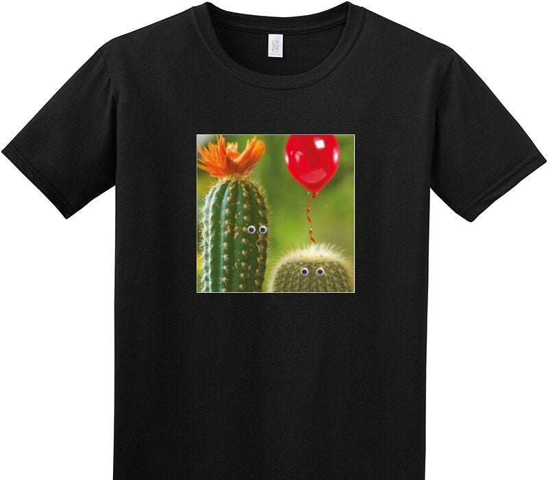 Custom Adult Soft Style 100% Cotton Black T-Shirt