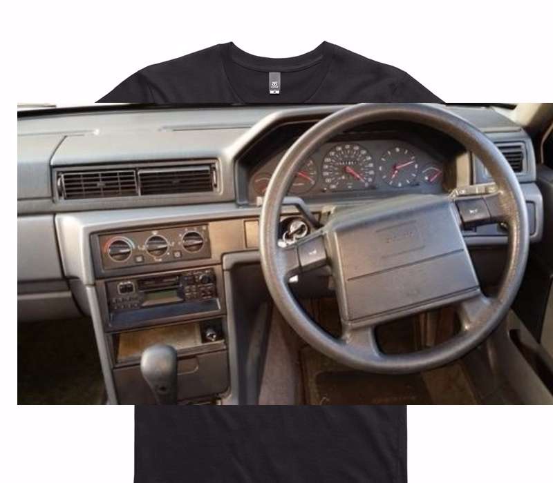 Custom AS Colour 100% Cotton Black T-Shirt