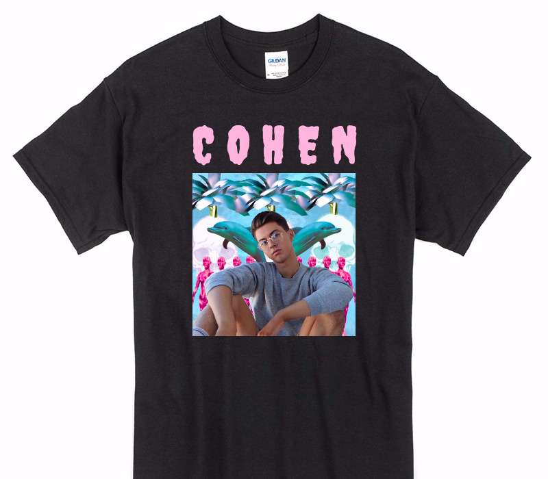 Custom Gildan 100% Cotton Black T-Shirt