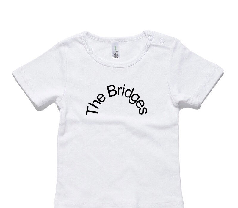 Custom AS Colour White Baby T-Shirt