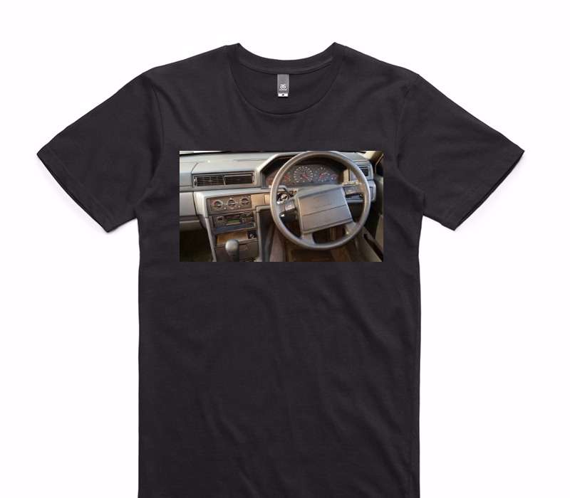 Custom AS Colour 100% Cotton Black T-Shirt