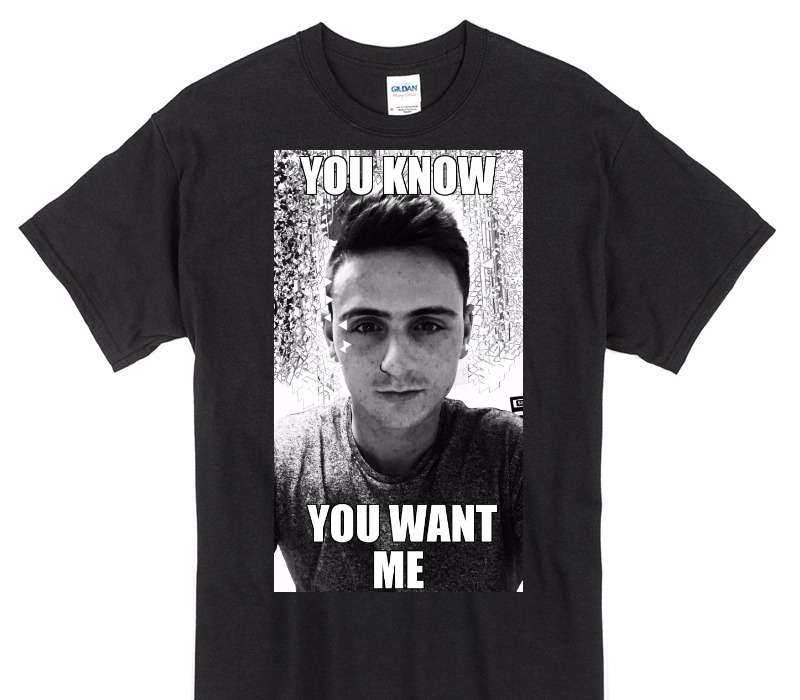 Custom Gildan 100% Cotton Black T-Shirt