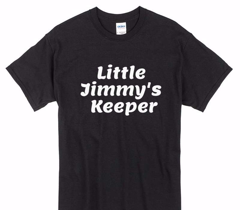 Custom Gildan 100% Cotton Black T-Shirt