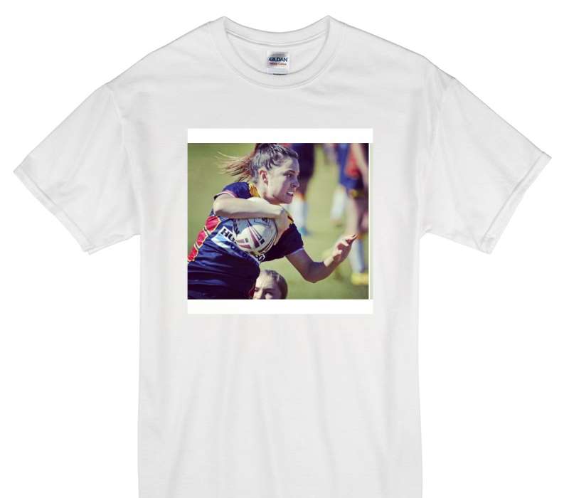 Custom Gildan 100% Cotton White T-Shirt