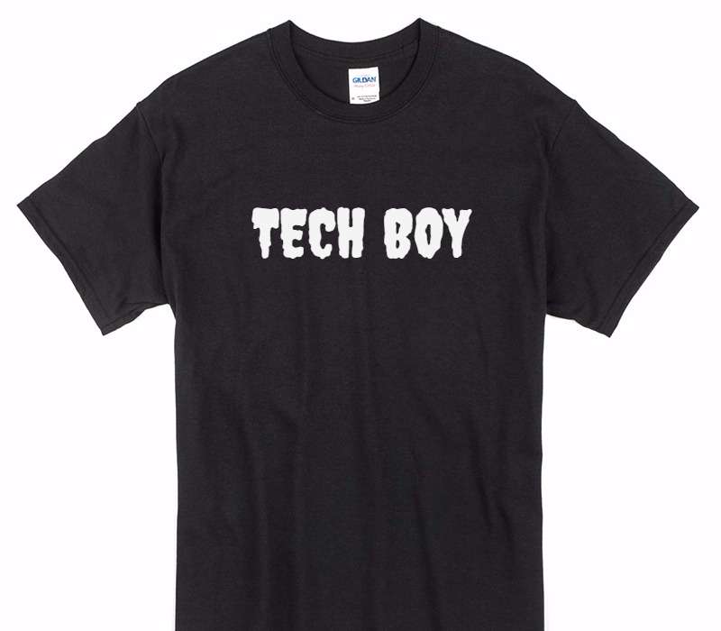Custom Gildan 100% Cotton Black T-Shirt