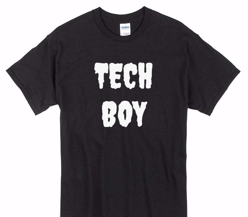 Custom Gildan 100% Cotton Black T-Shirt