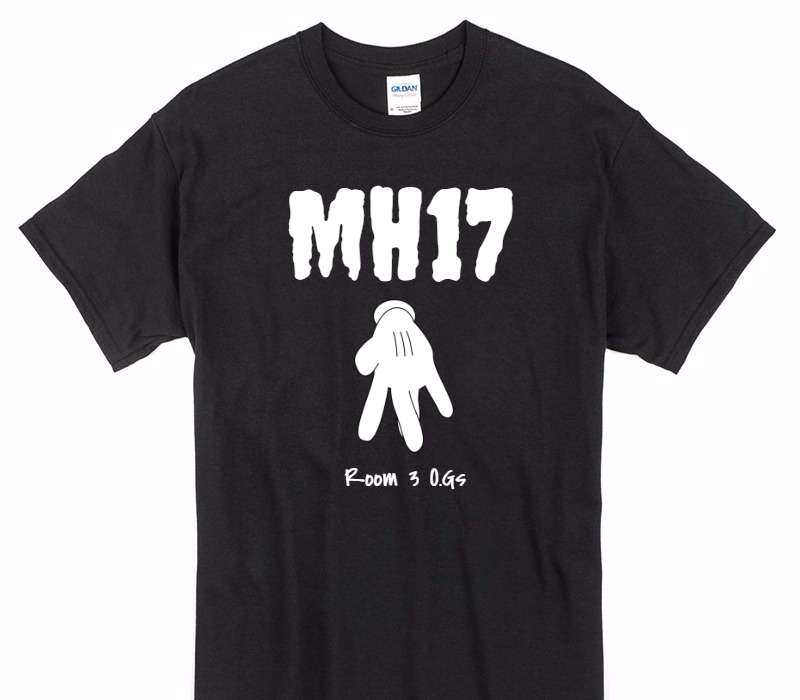 Custom Gildan 100% Cotton Black T-Shirt