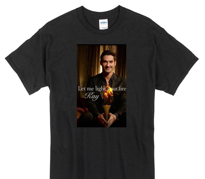 Custom Gildan 100% Cotton Black T-Shirt