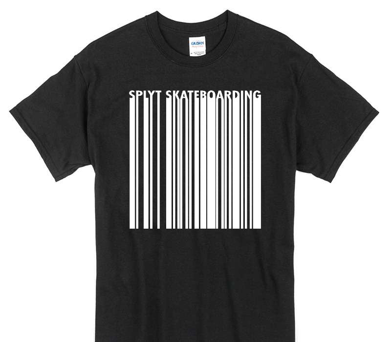 Custom Gildan 100% Cotton Black T-Shirt
