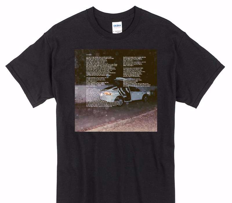 Custom Gildan 100% Cotton Black T-Shirt