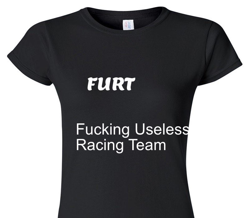 Custom Womens Soft Style 100% Cotton Black T-Shirt