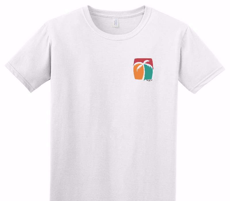 Custom Adult Soft Style 100% Cotton White T-Shirt