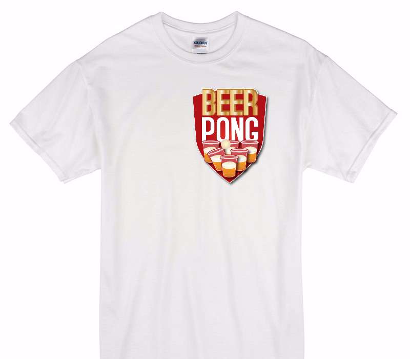 Custom Gildan 100% Cotton White T-Shirt