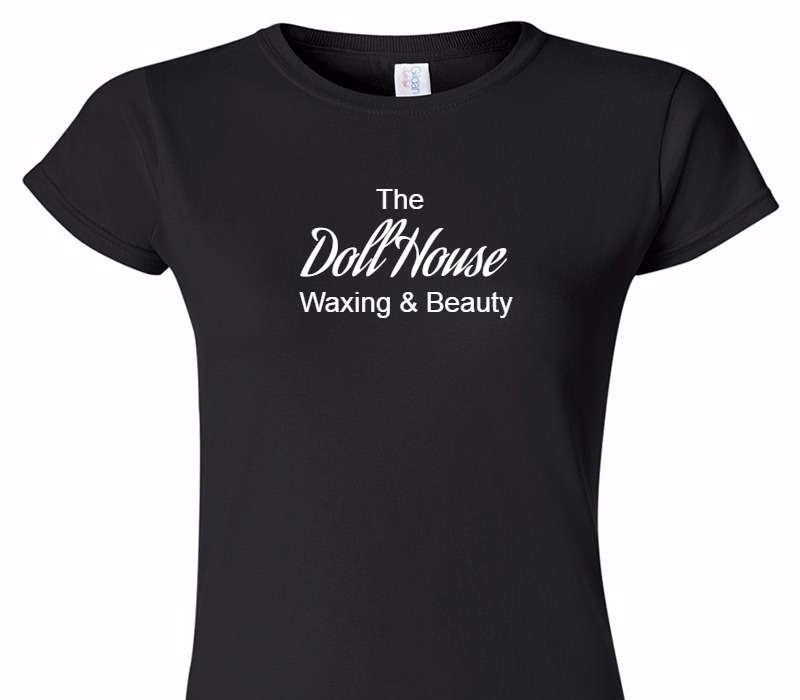 Custom Womens Soft Style 100% Cotton Black T-Shirt