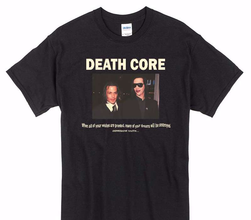 Custom Gildan 100% Cotton Black T-Shirt