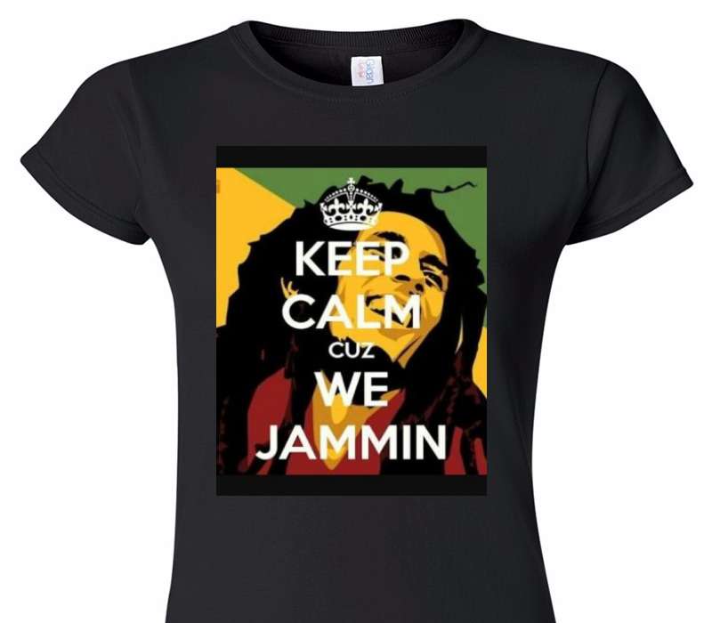 Custom Womens Soft Style 100% Cotton Black T-Shirt