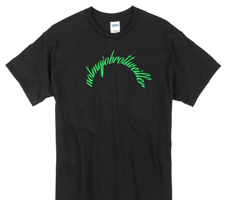 Custom Gildan 100% Cotton Black T-Shirt