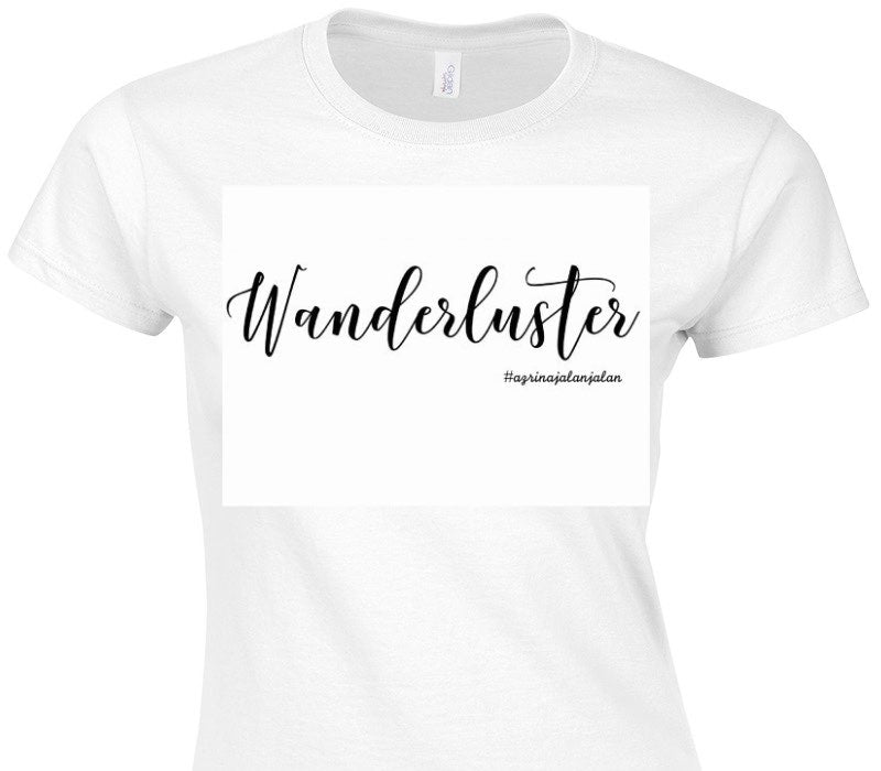 Custom Womens Soft Style 100% Cotton White T-Shirt