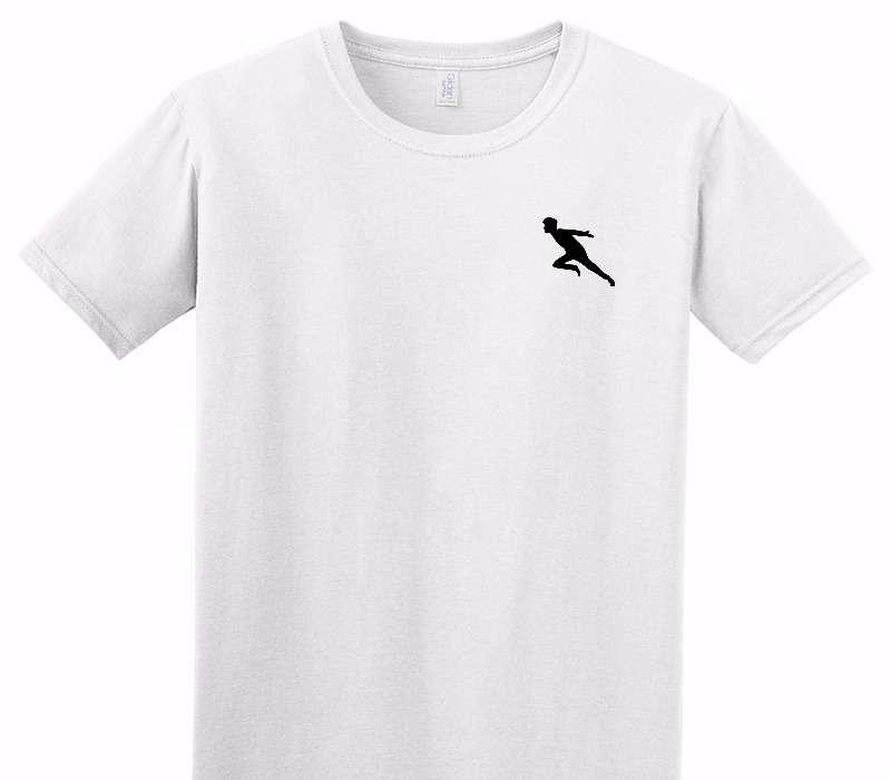 Custom Adult Soft Style 100% Cotton White T-Shirt