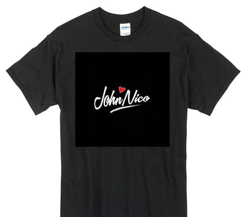Custom Gildan 100% Cotton Black T-Shirt