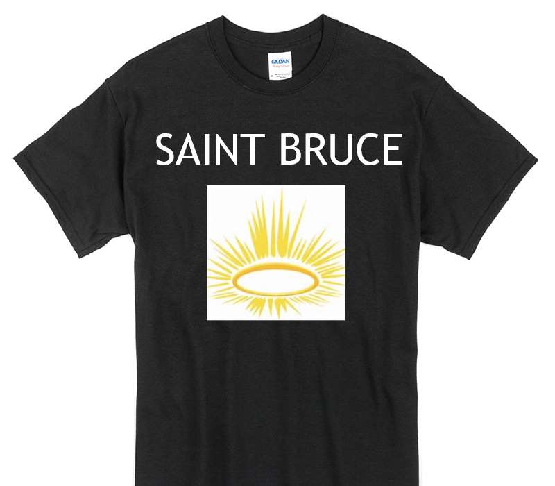 Custom Gildan 100% Cotton Black T-Shirt
