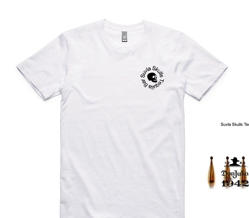Custom AS Colour 100% Cotton White T-Shirt