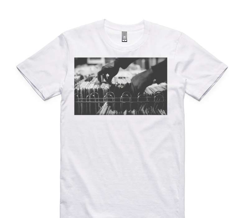 Custom AS Colour 100% Cotton White T-Shirt