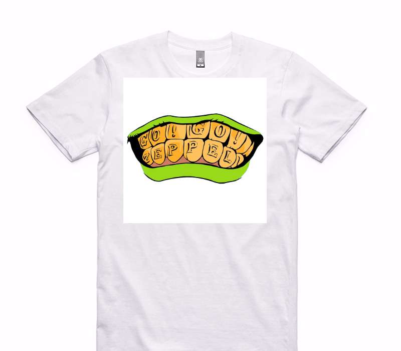 Custom AS Colour 100% Cotton White T-Shirt