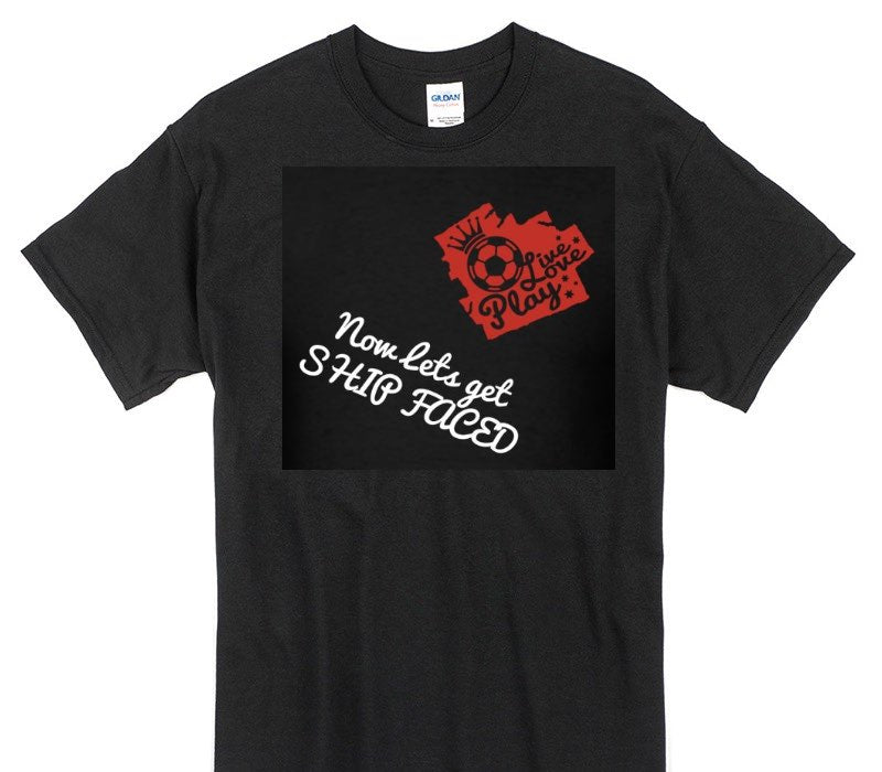 Custom Gildan 100% Cotton Black T-Shirt