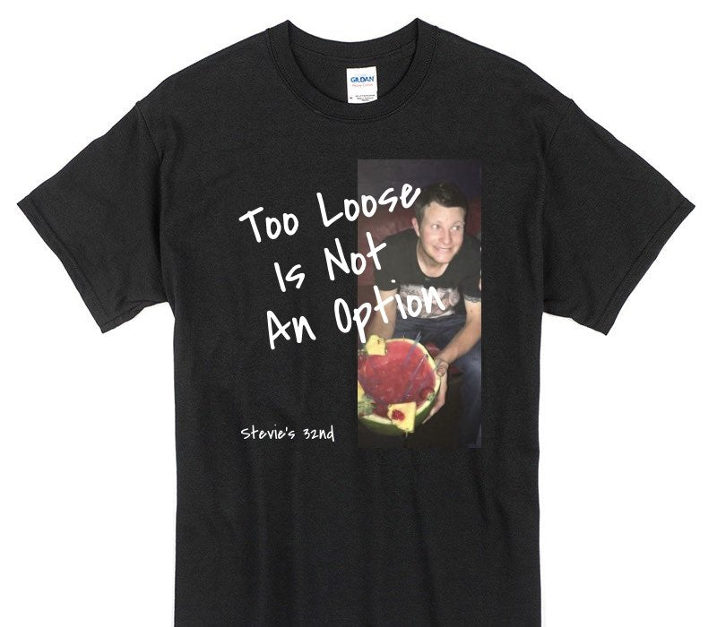 Custom Gildan 100% Cotton Black T-Shirt