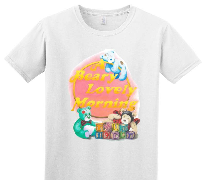 Custom Adult Soft Style 100% Cotton White T-Shirt