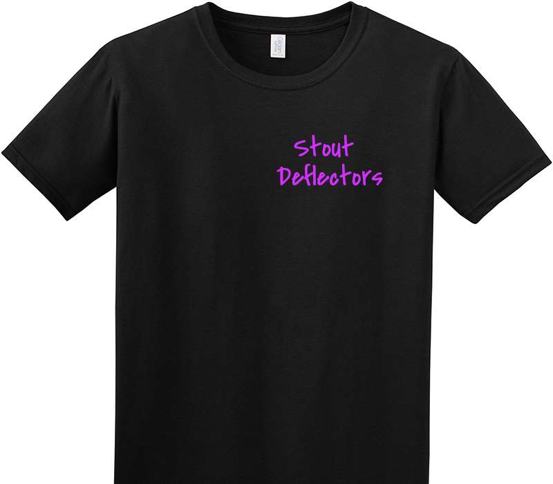 Custom Adult Soft Style 100% Cotton Black T-Shirt