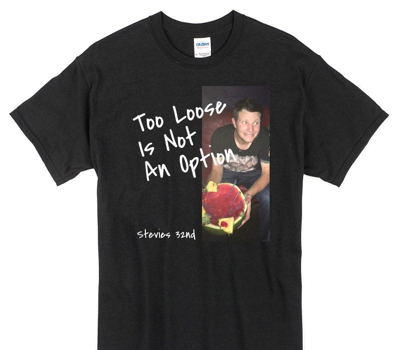 Custom Gildan 100% Cotton Black T-Shirt