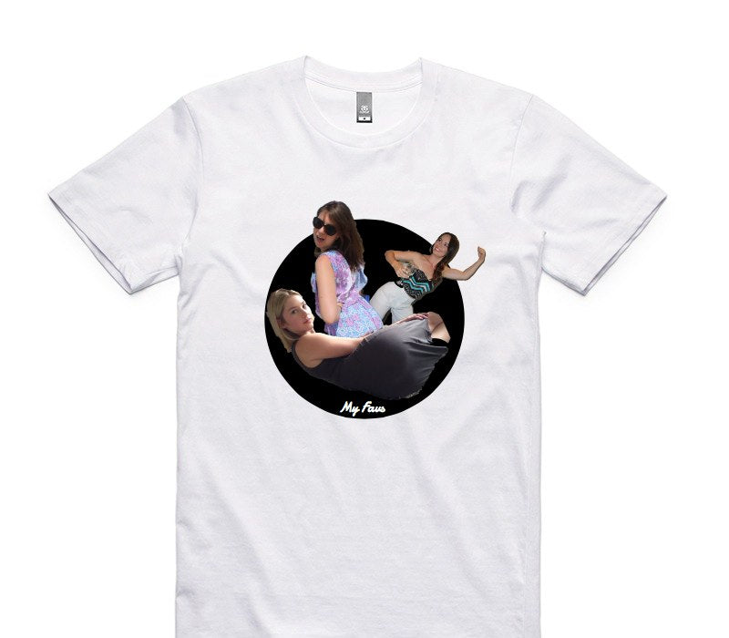 Custom AS Colour 100% Cotton White T-Shirt