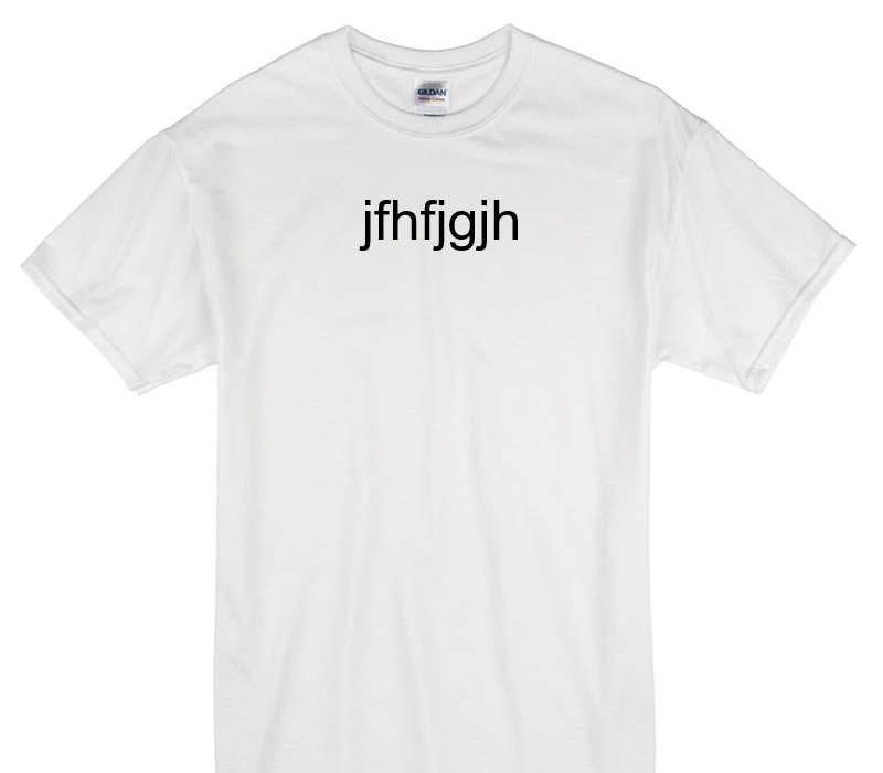 Custom Gildan 100% Cotton White T-Shirt