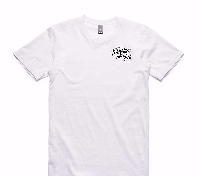 Custom AS Colour 100% Cotton White T-Shirt