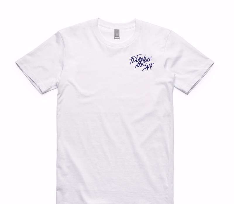 Custom AS Colour 100% Cotton White T-Shirt