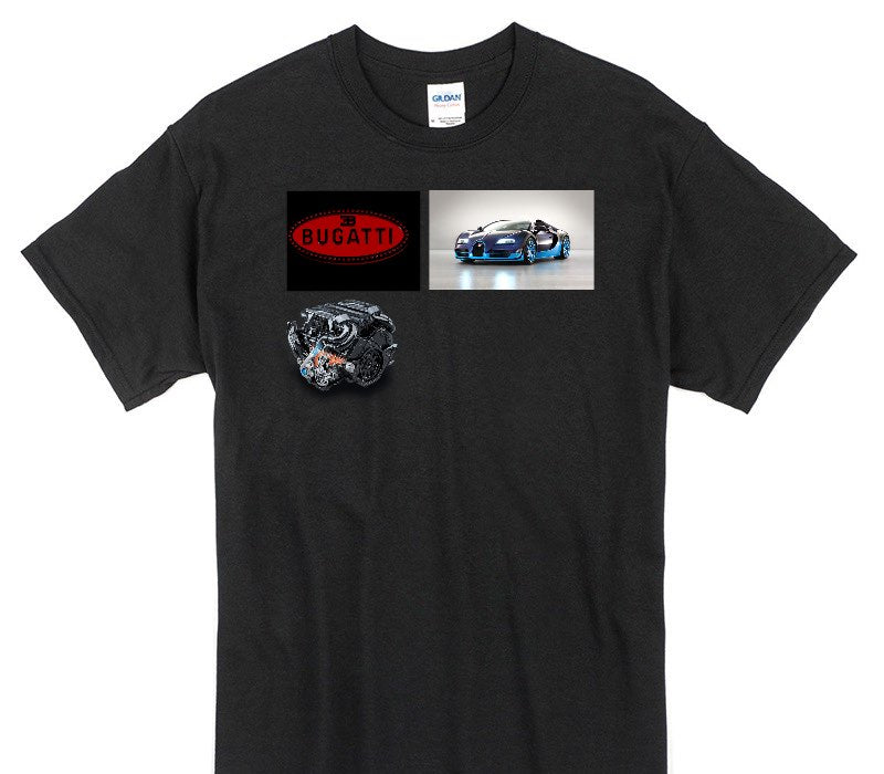 Custom Gildan 100% Cotton Black T-Shirt