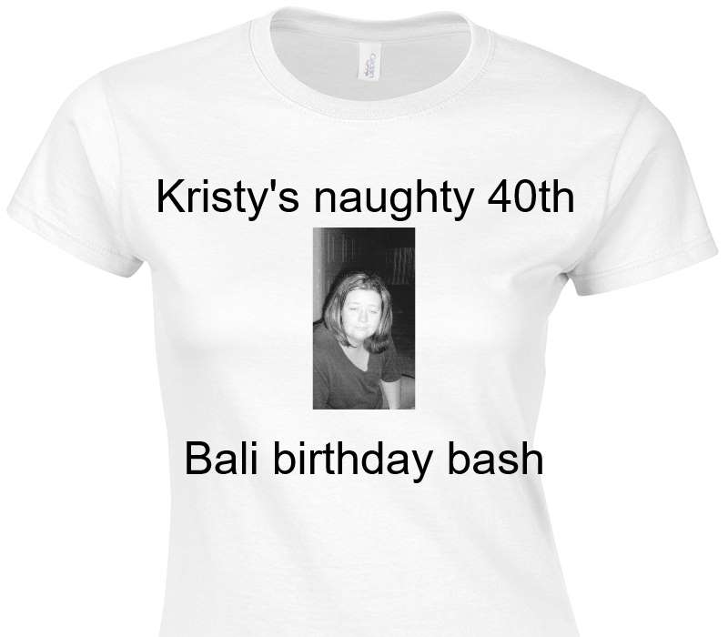 Custom Womens Soft Style 100% Cotton White T-Shirt